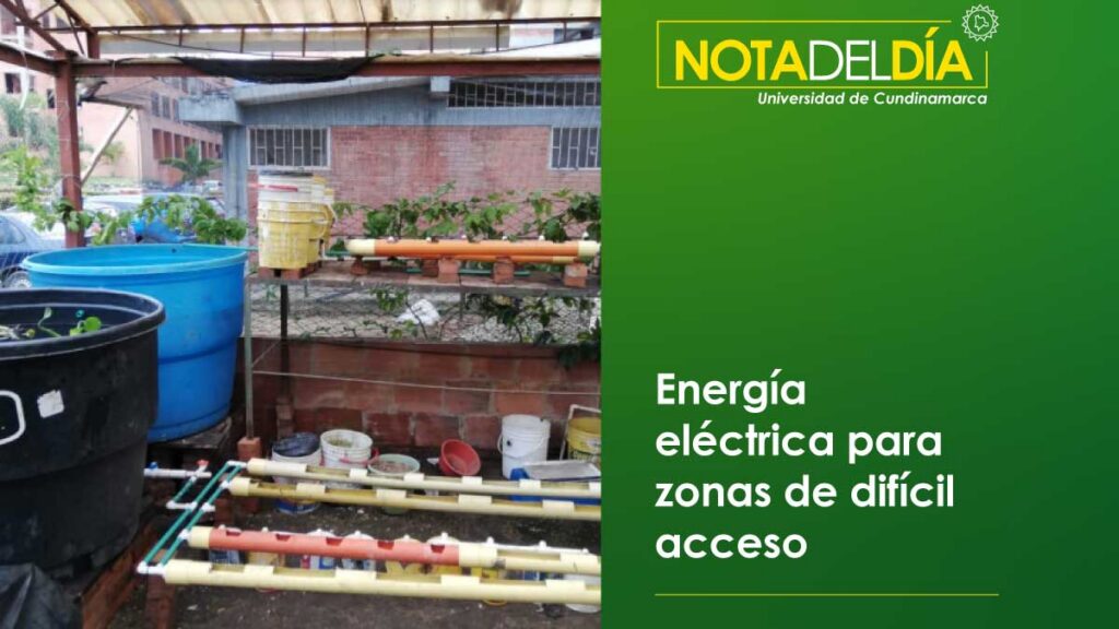 Energía eléctrica para zonas de difícil acceso