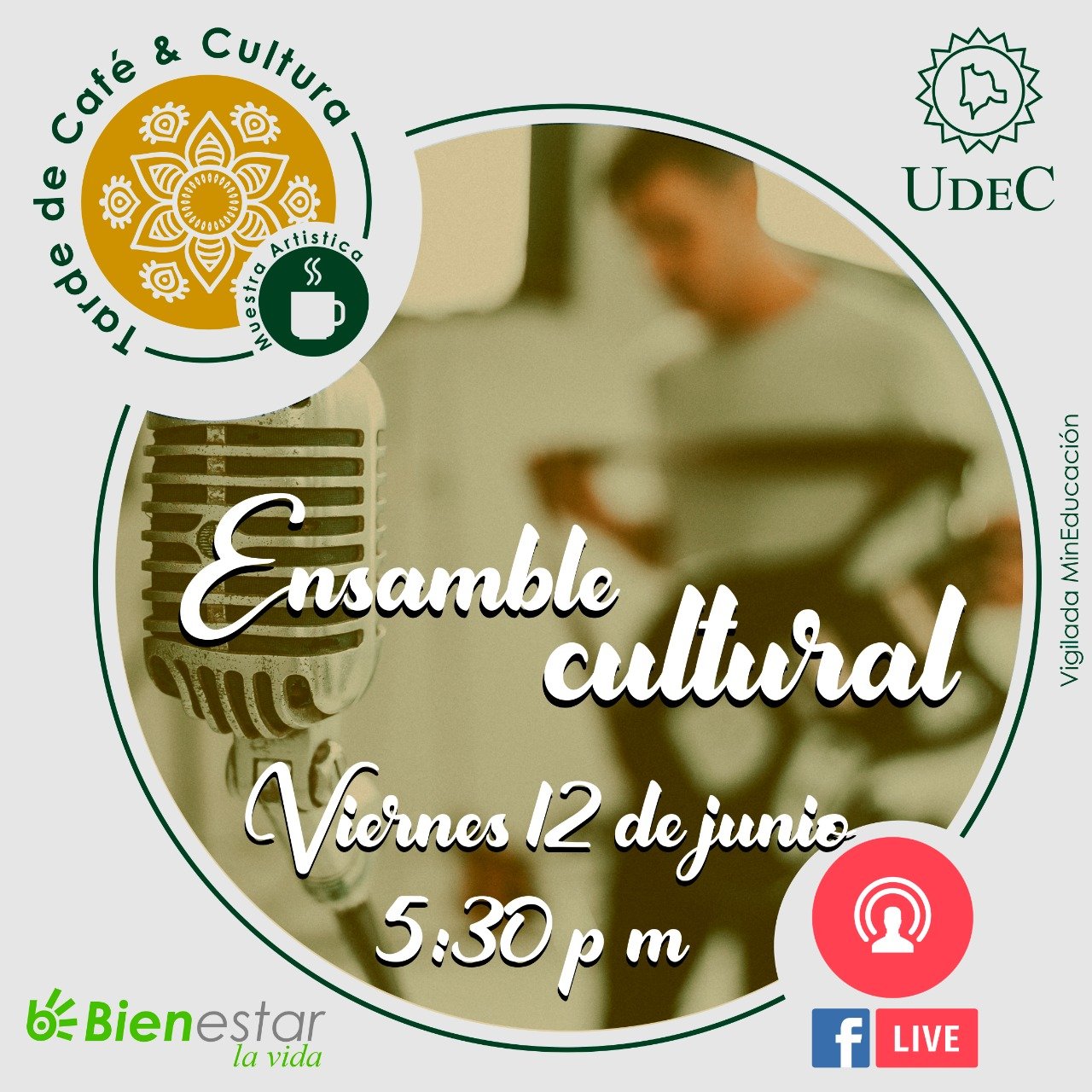 Cultural ensemble, afternoon of coffee and culture