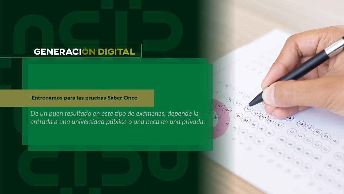 Entrenamos para las pruebas Saber Once