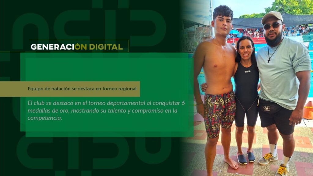 Equipo de natación se destaca en torneo regional — imagen 1 de 4