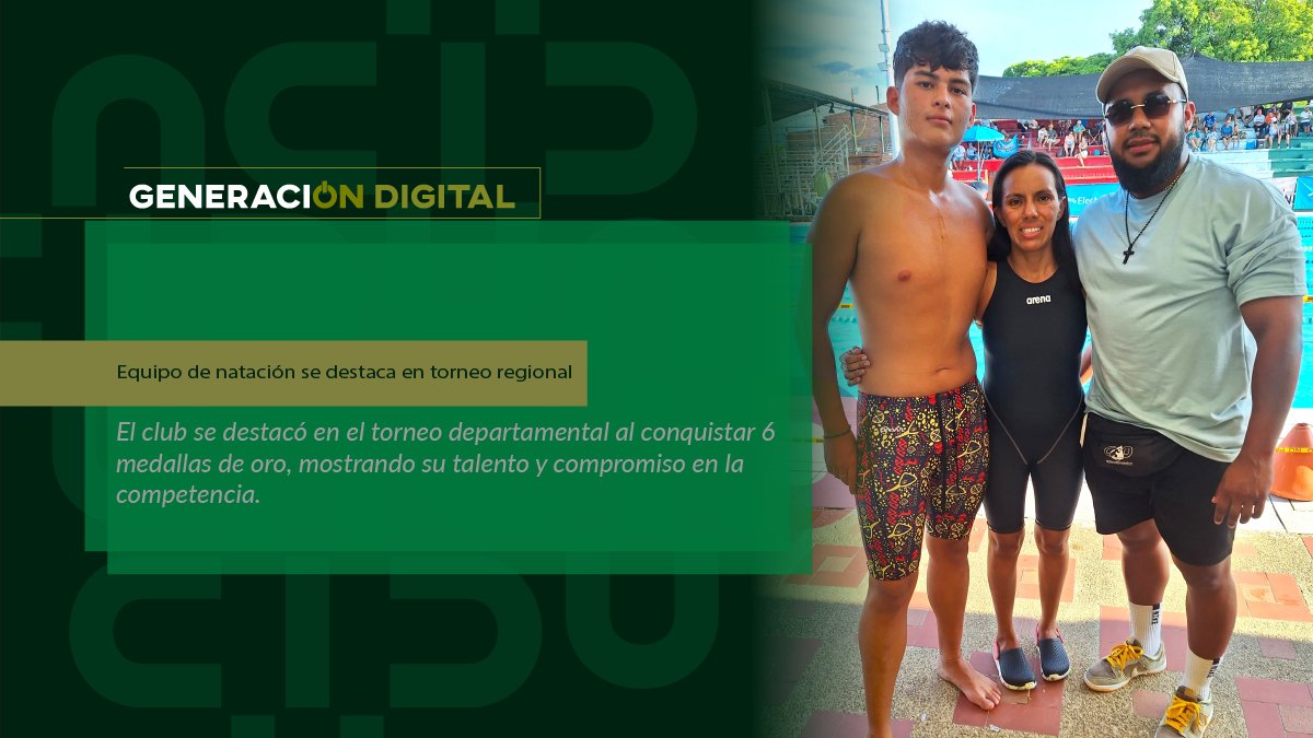 Equipo de natación se destaca en torneo regional — imagen 1 de 4