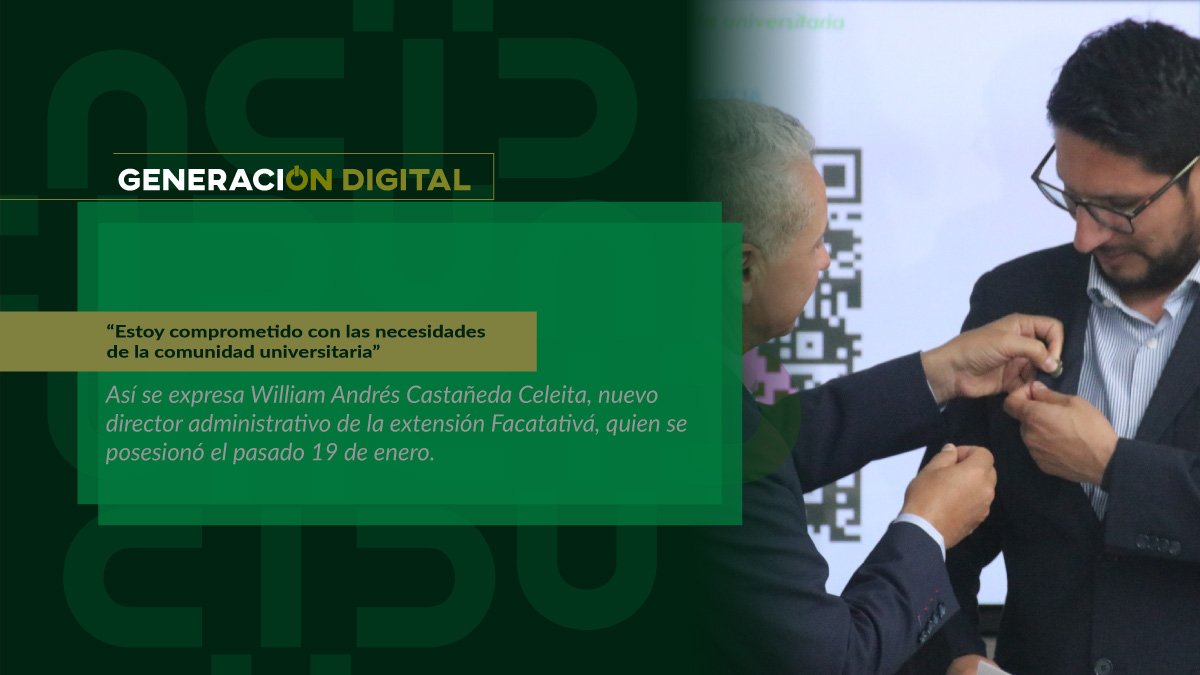 “Estoy comprometido con las necesidades de la comunidad universitaria”