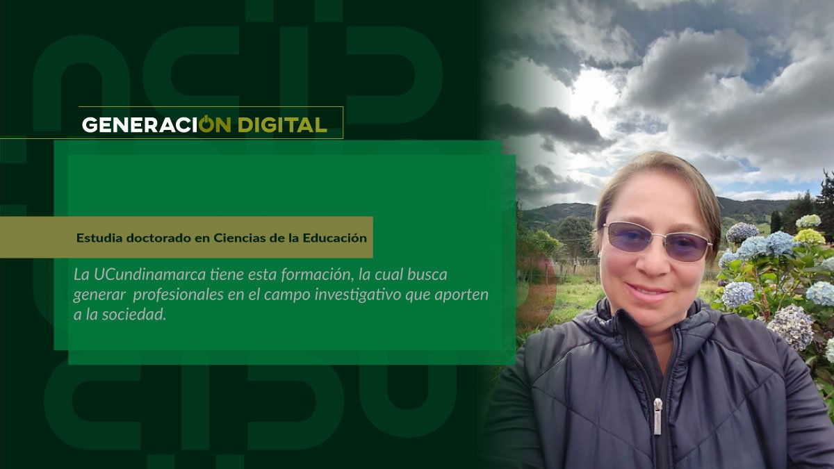 Estudia doctorado en Ciencias de la Educación