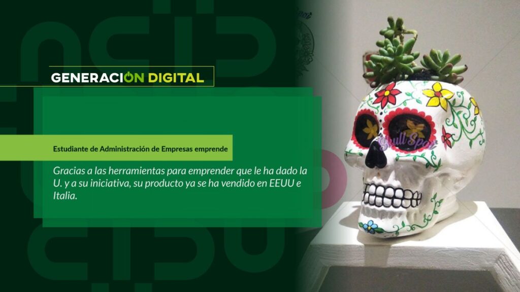 Estudiante de Administración de Empresas emprende