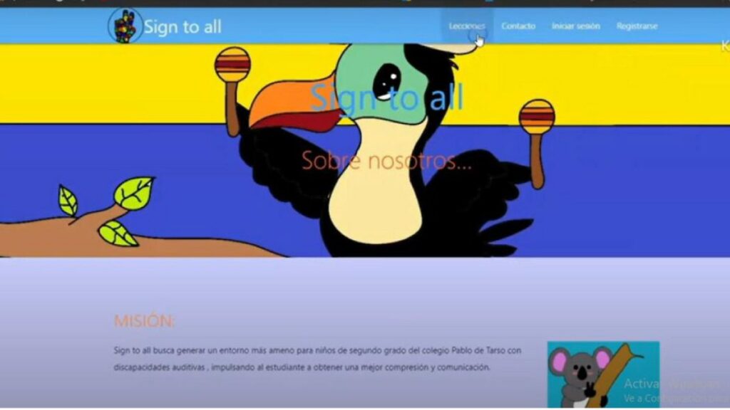 Students create inclusive education platform