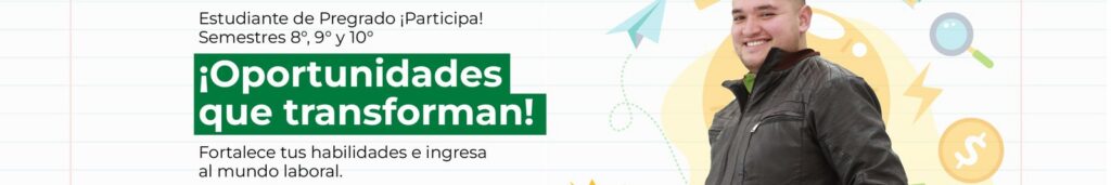 Estudiantes de pregrado ¡Participa!