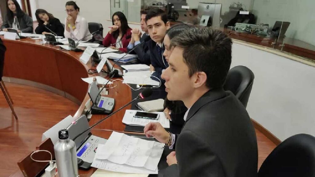 Estudiantes en el rol de legisladores — imagen 1 de 7