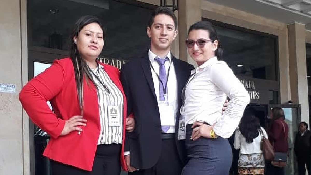Students in the role of legislators — image 3 of 7