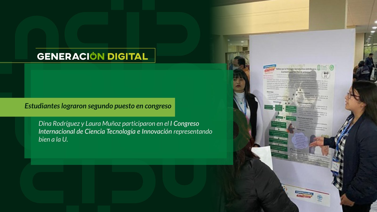 Estudiantes lograron segundo puesto en congreso