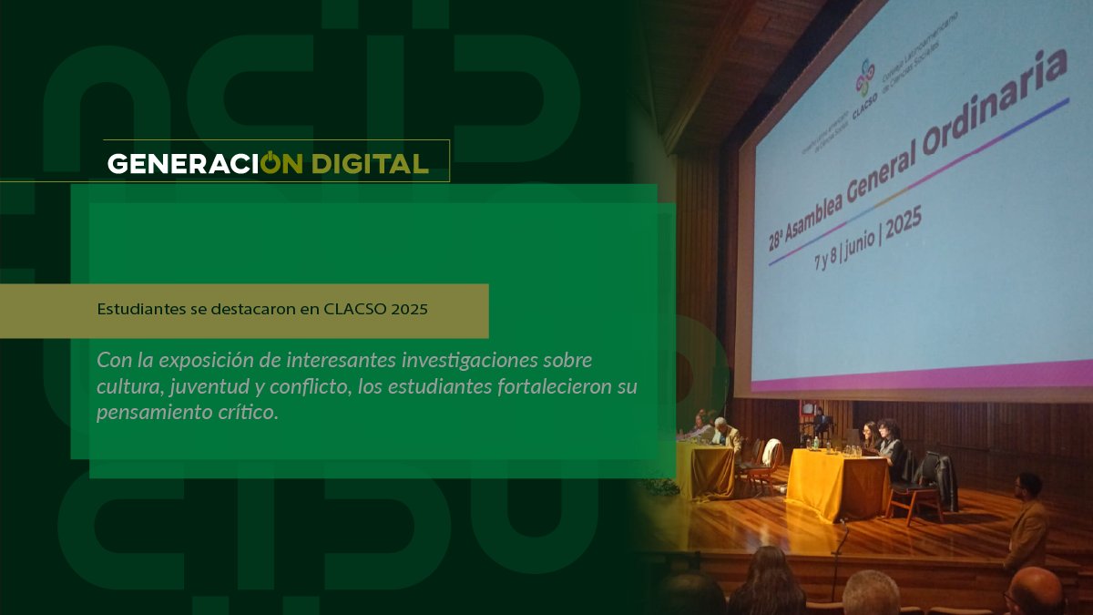 Students stood out at CLACSO 2025 — image 1 of 5