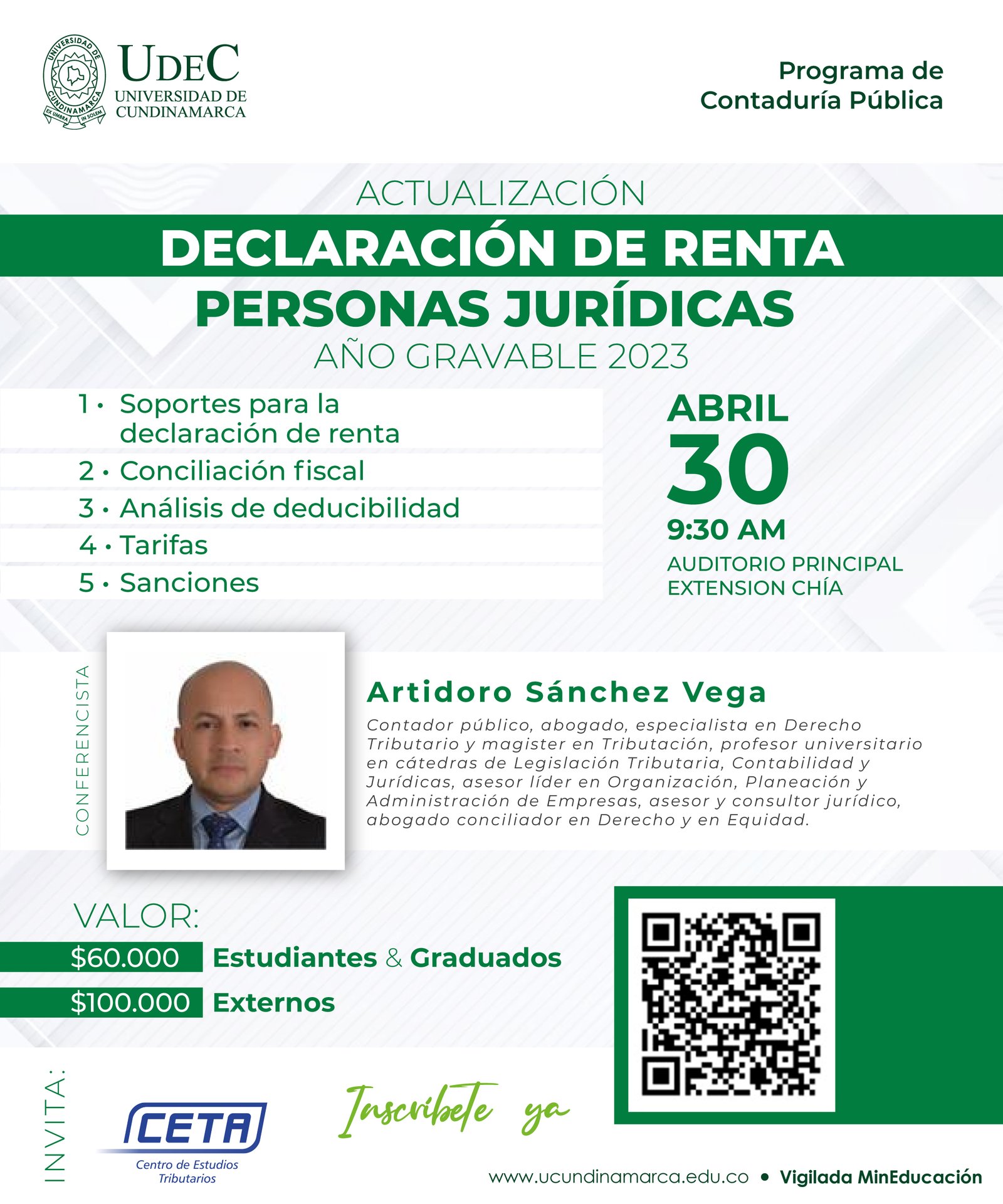 Eventos de Contaduría Pública en Chía — imagen 3 de 3