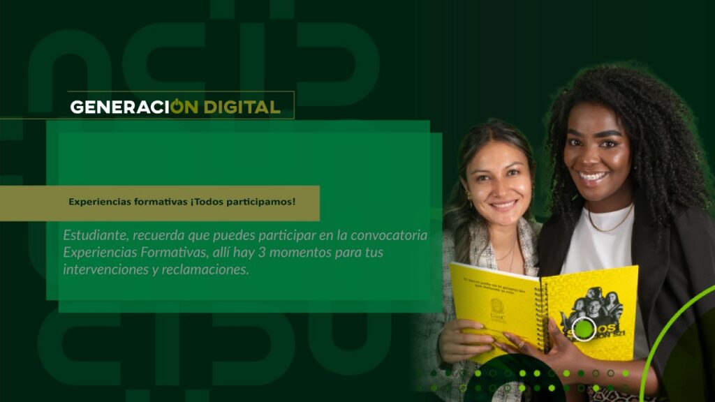 Experiencias formativas ¡Todos participamos!