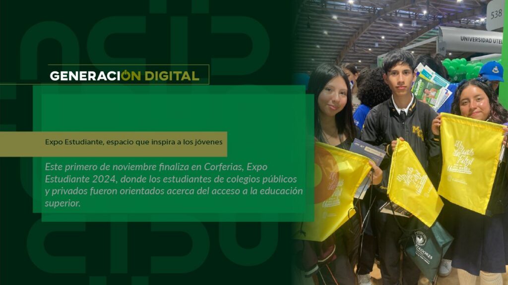 Expo Estudiante, espacio que inspira a los jóvenes — imagen 1 de 6