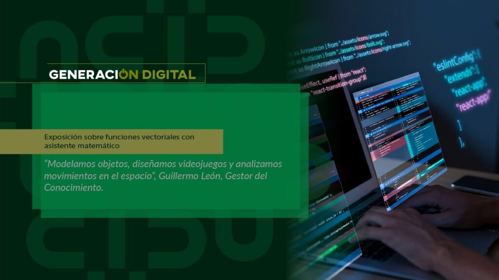 Exposición sobre funciones vectoriales con asistente matemático