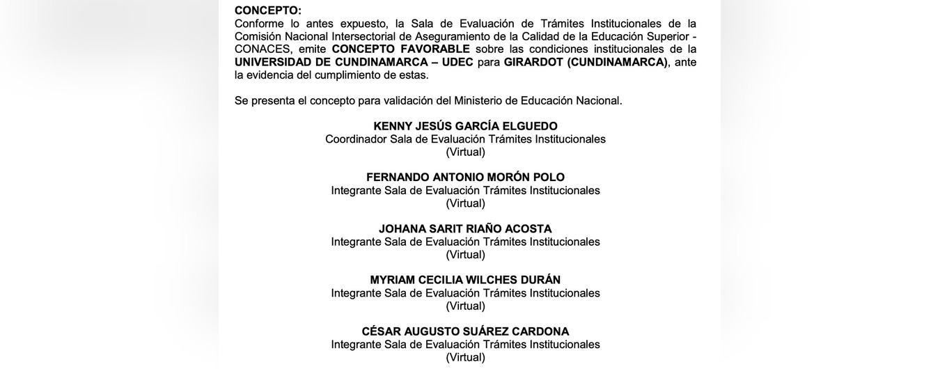 Felicitaciones Seccional Girardot