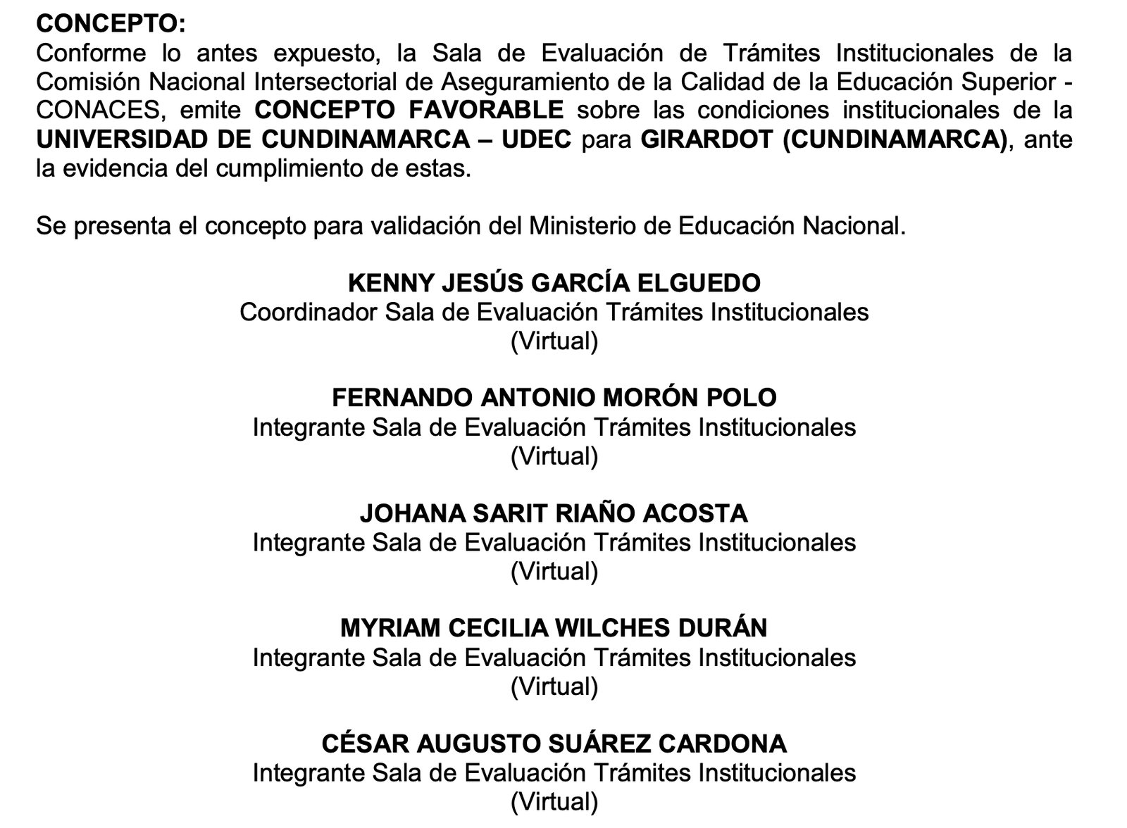 Felicitaciones Seccional Girardot Felicitaciones Seccional Girardot