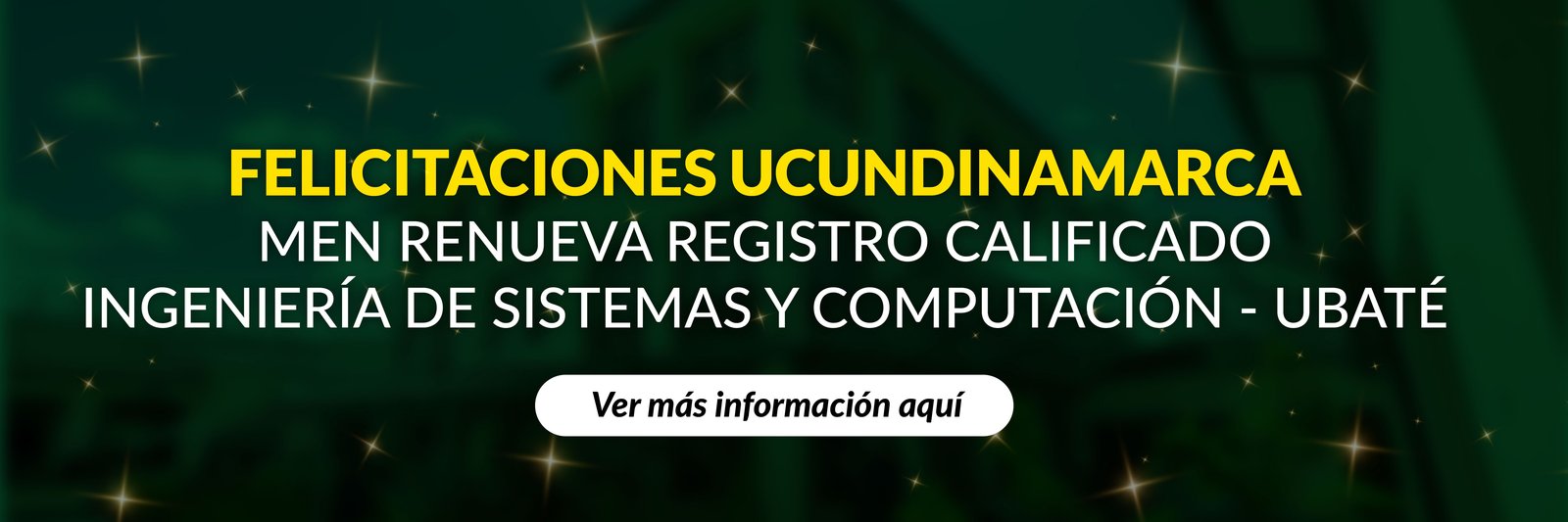 Congratulations UCundinamarca