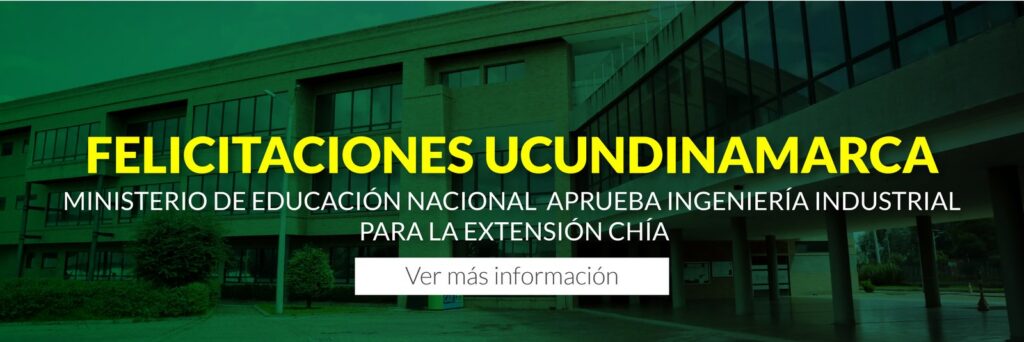 Congratulations UCundinamarca.