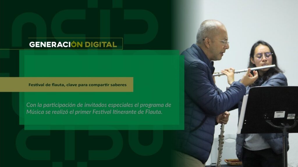 Festival de flauta, clave para compartir saberes — imagen 1 de 4