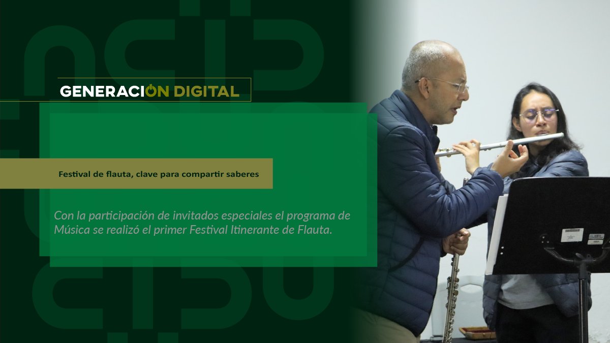Festival de flauta, clave para compartir saberes — imagen 1 de 4