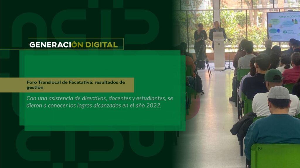 Facatativá Translocal Forum: Management Results