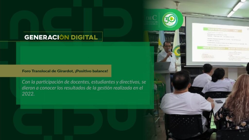Girardot Translocal Forum, a positive outcome!