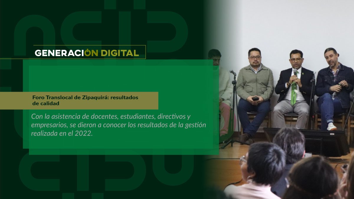 Foro Translocal de Zipaquirá: resultados de calidad