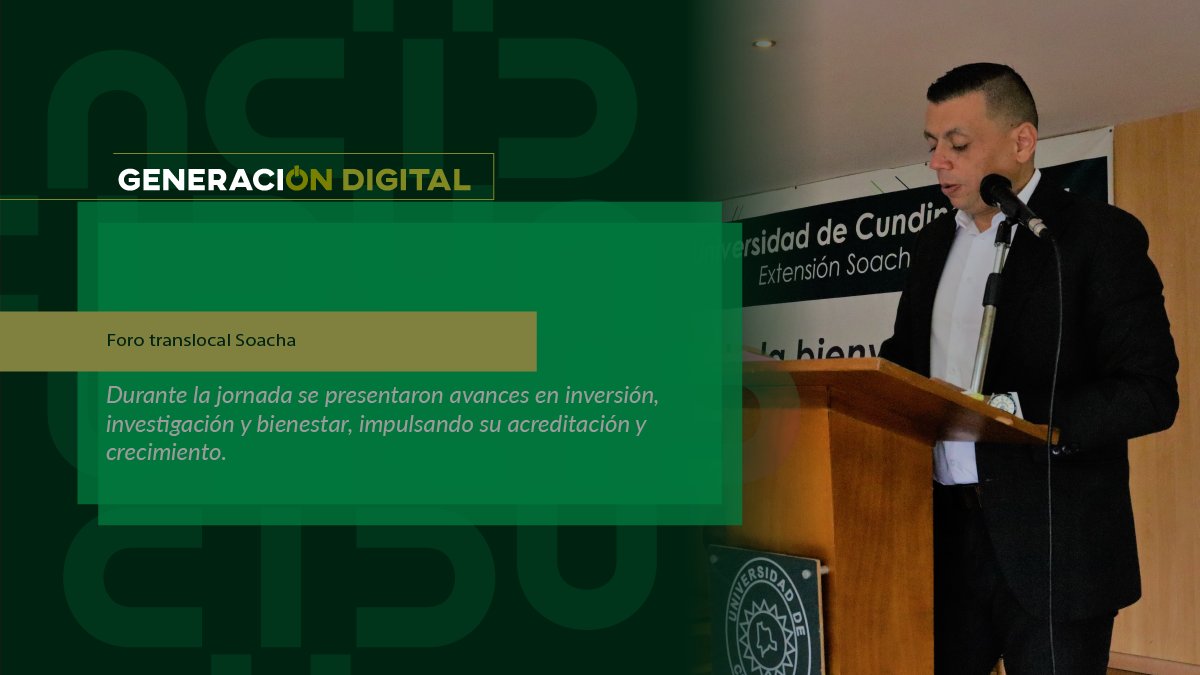 Foro translocal Soacha — imagen 1 de 4