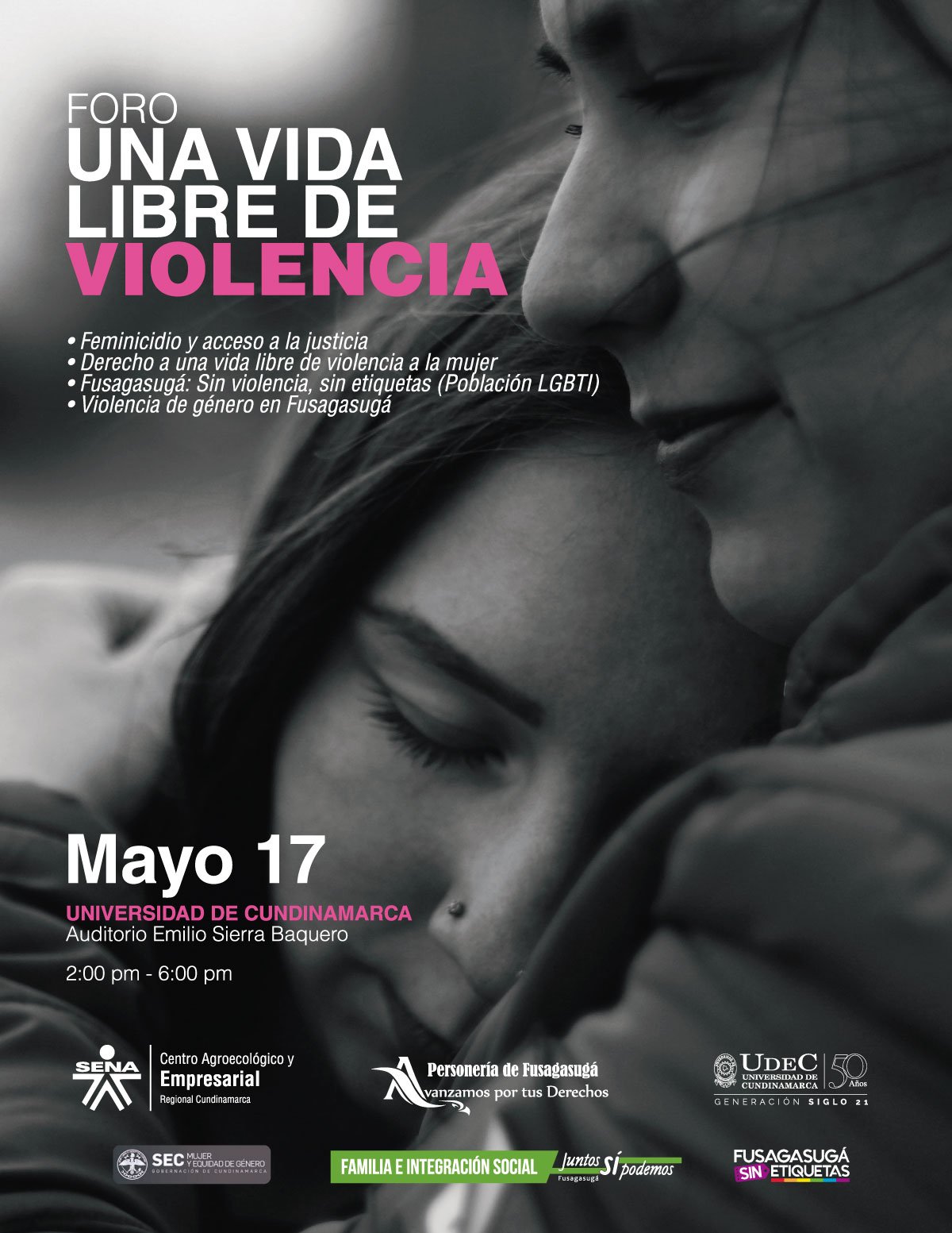 Foro "Una vida libre de violencia" Foro "Una vida libre de violencia"
