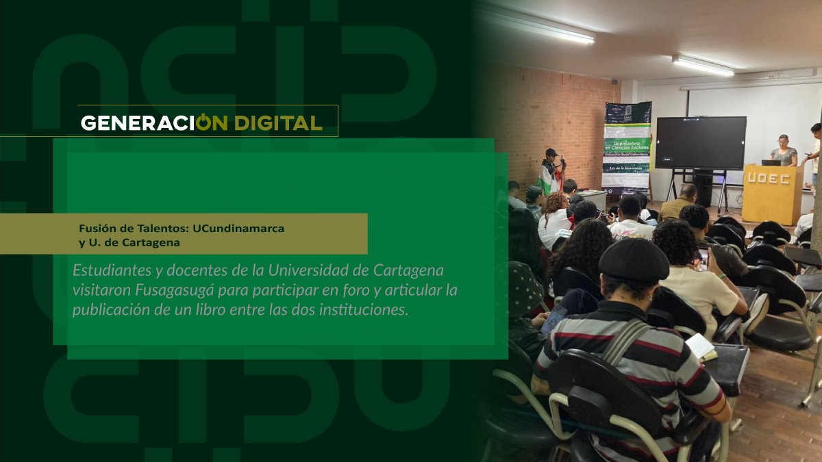 Fusion of Talents: UCundinamarca and U. de Cartagena — image 1 of 5