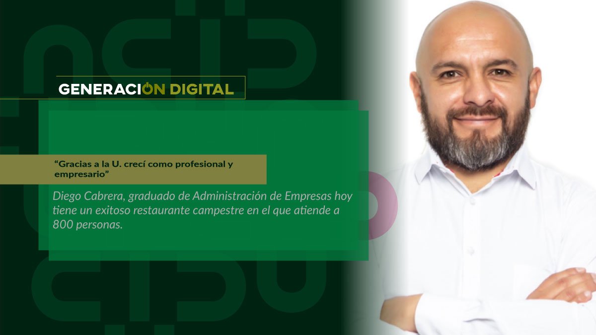 “Gracias a la U. crecí como profesional y empresario”