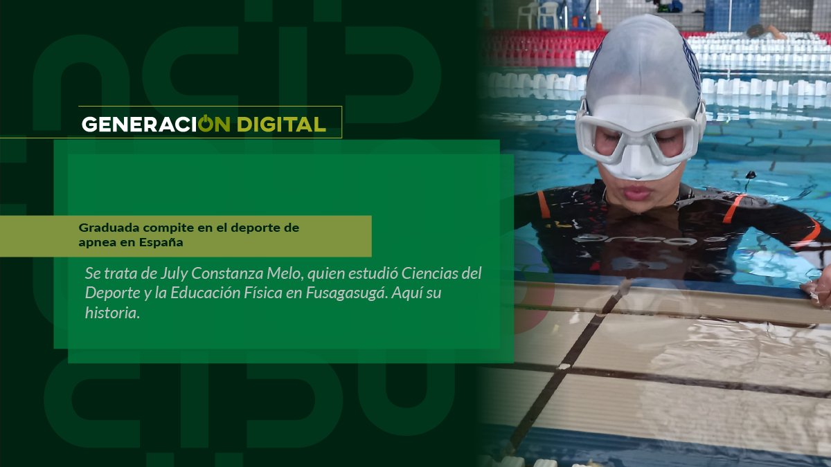 Graduada compite en el deporte de apnea en España — imagen 1 de 3
