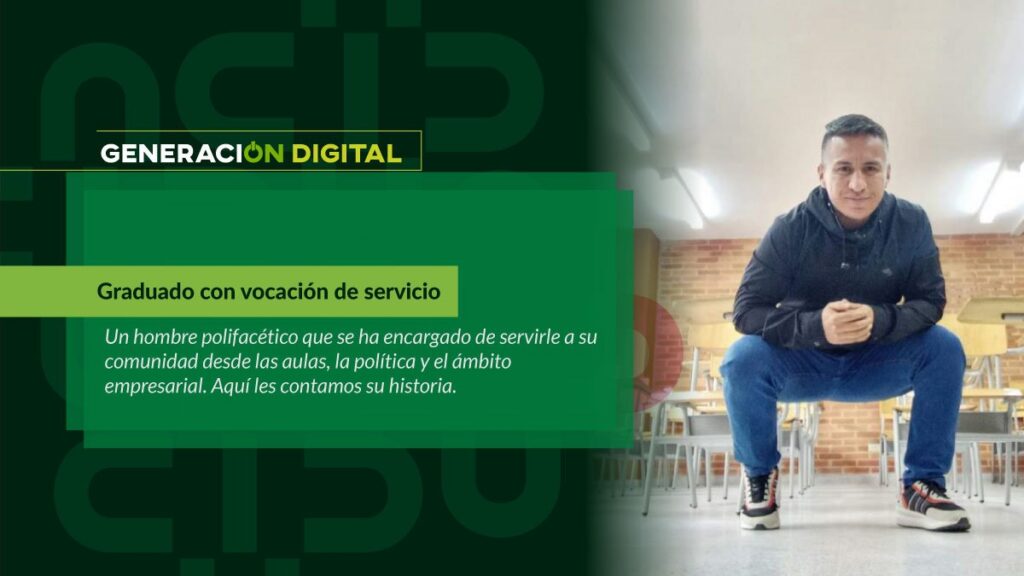 Graduado con vocación de servicio