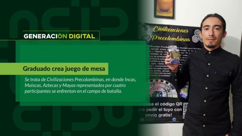 Graduado crea juego de mesa