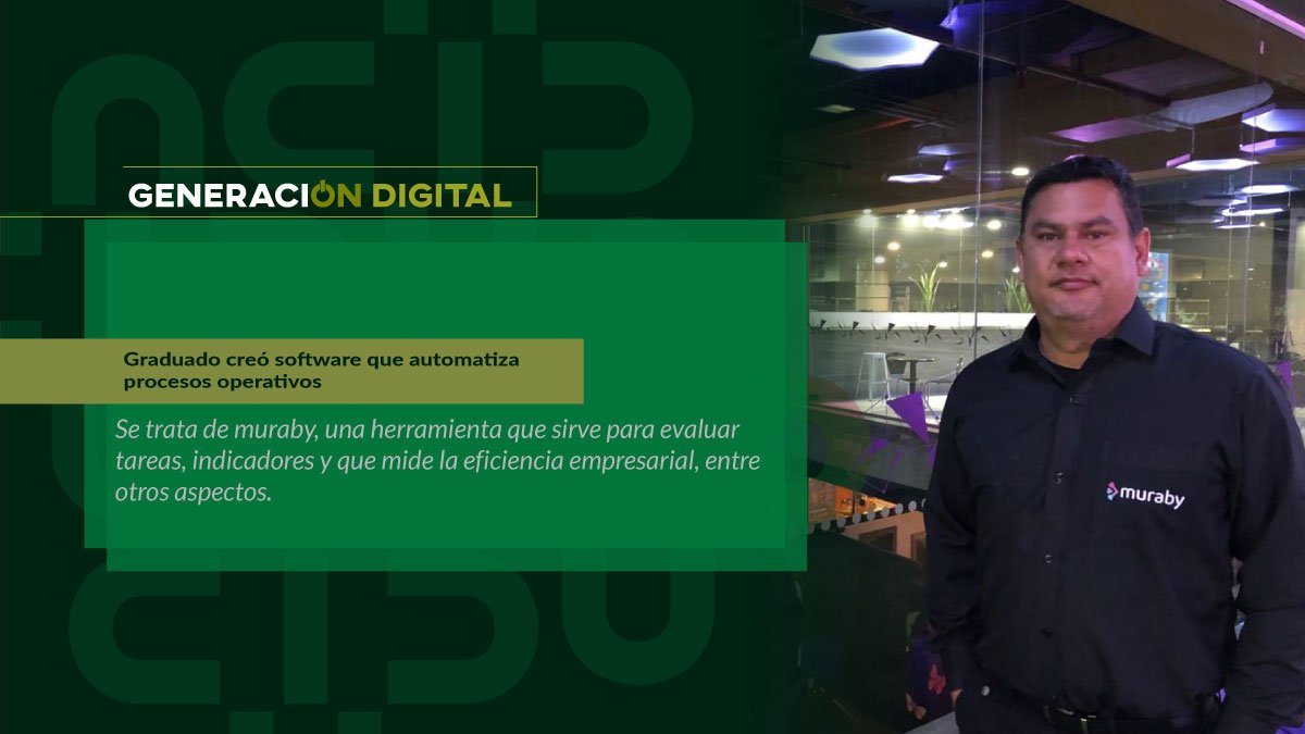 Graduado creó software que automatiza procesos operativos