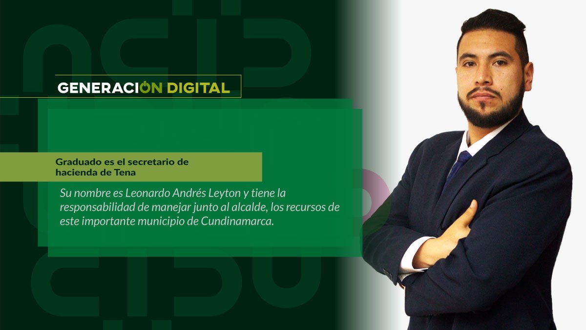Graduado es el secretario de hacienda de Tena
