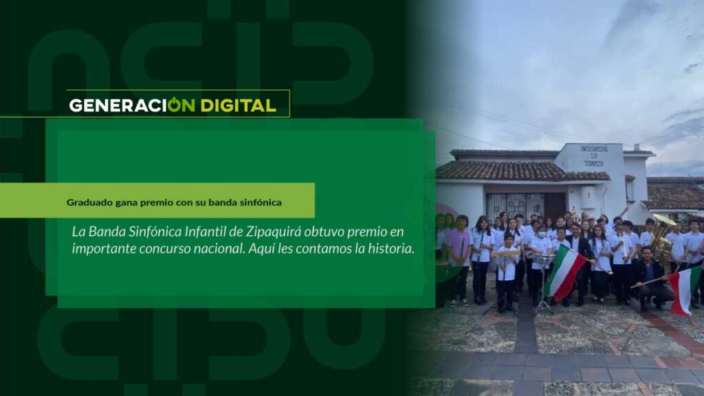 Graduado gana premio con su banda sinfónica