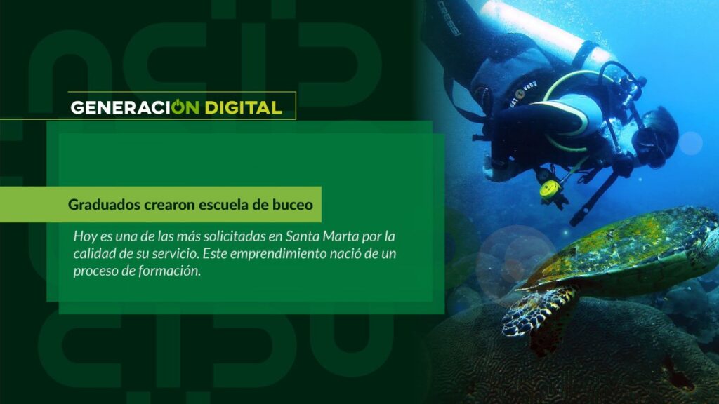Graduados crearon escuela de buceo — imagen 1 de 5