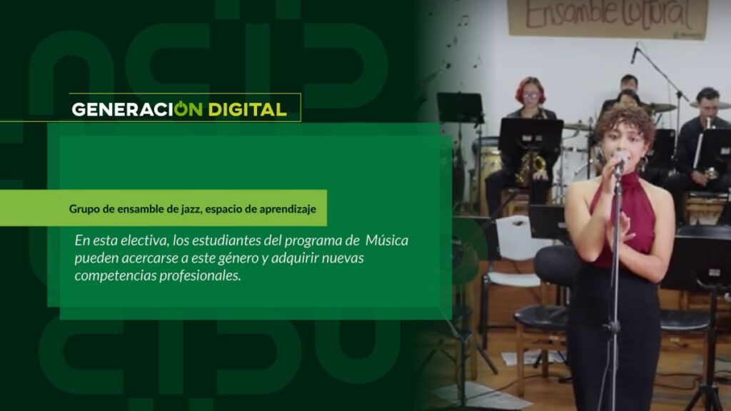 Grupo de ensamble de jazz, espacio de aprendizaje