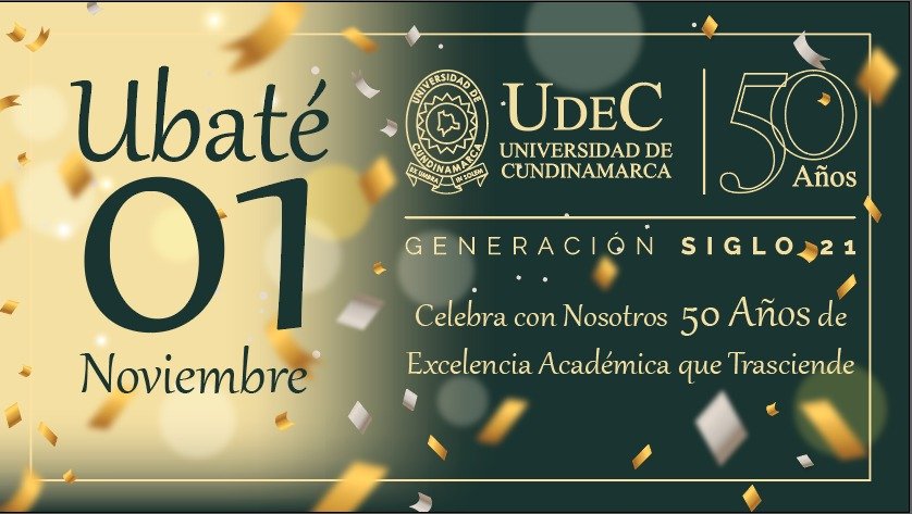 Homenaje en Ubaté por los 50 años de la UCundinamarca