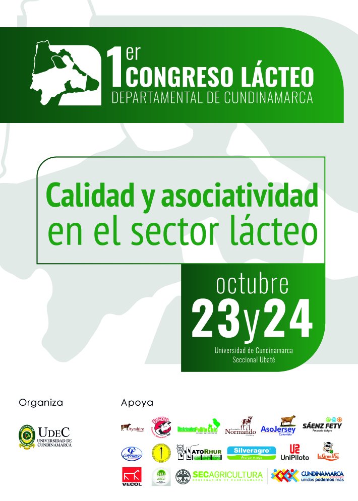 I Congreso Lácteo Departamental de Cundinamarca I Congreso Lácteo Departamental de Cundinamarca