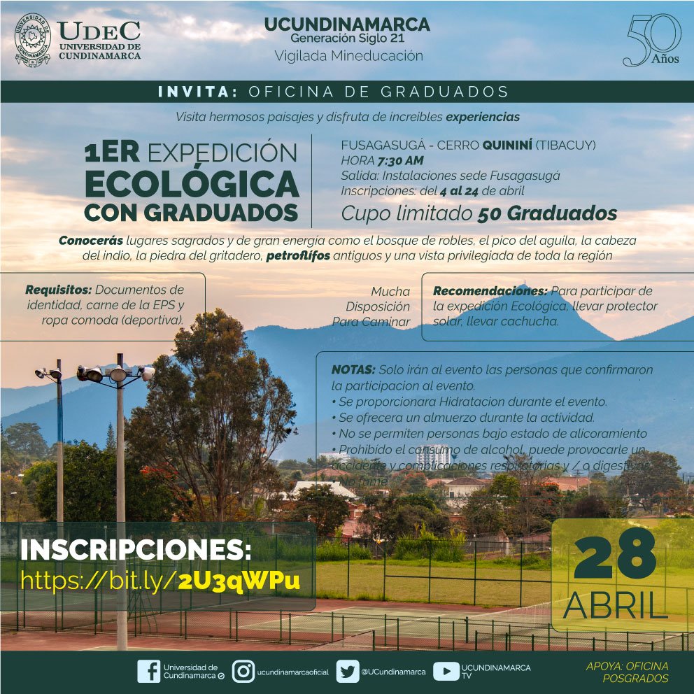 I Expedición Ecológica con Graduados | 28 de abril