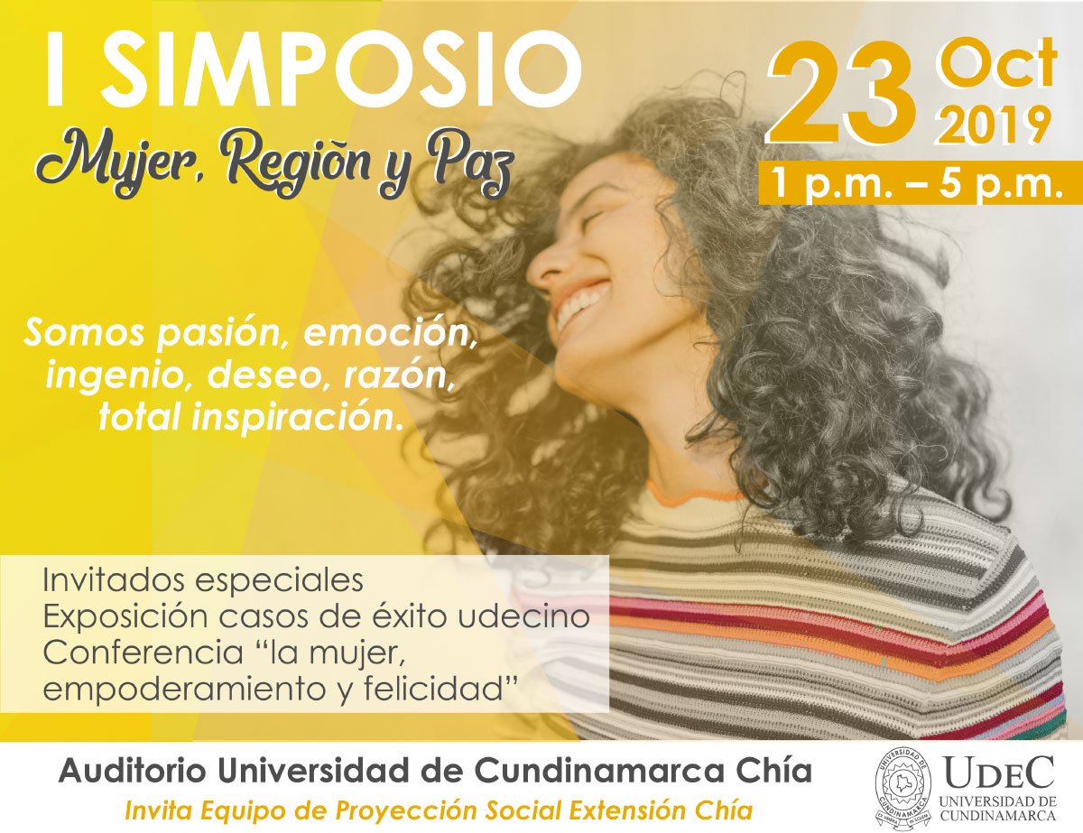 I Simposio "Mujer, región y paz" — imagen 2 de 2