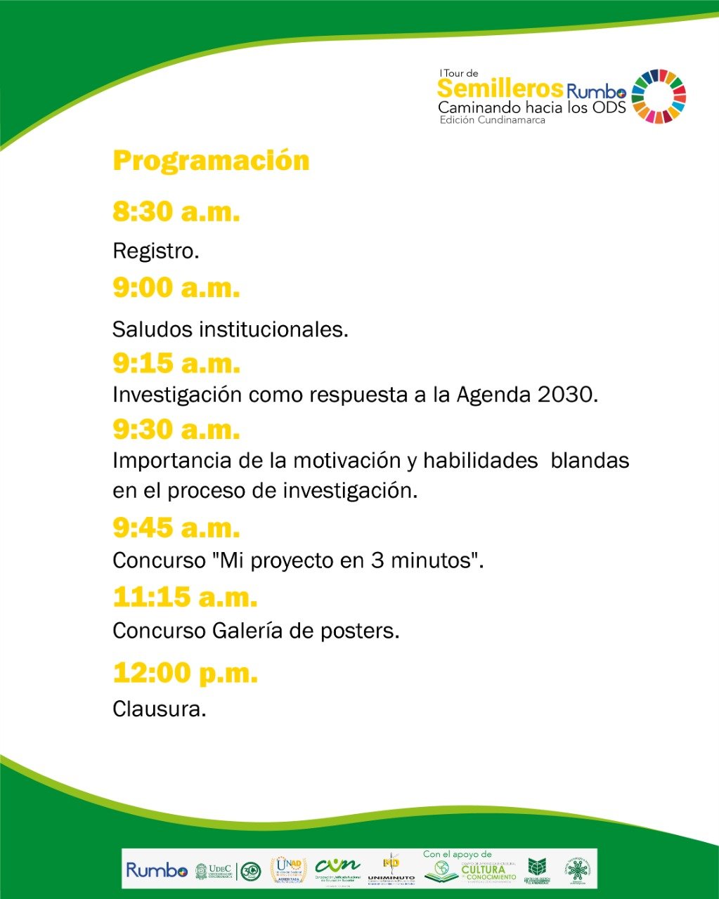 I Tour de Semilleros Rumbo, caminando hacia los ODS — imagen 4 de 4 I Tour de Semilleros Rumbo, caminando hacia los ODS — imagen 4 de 4