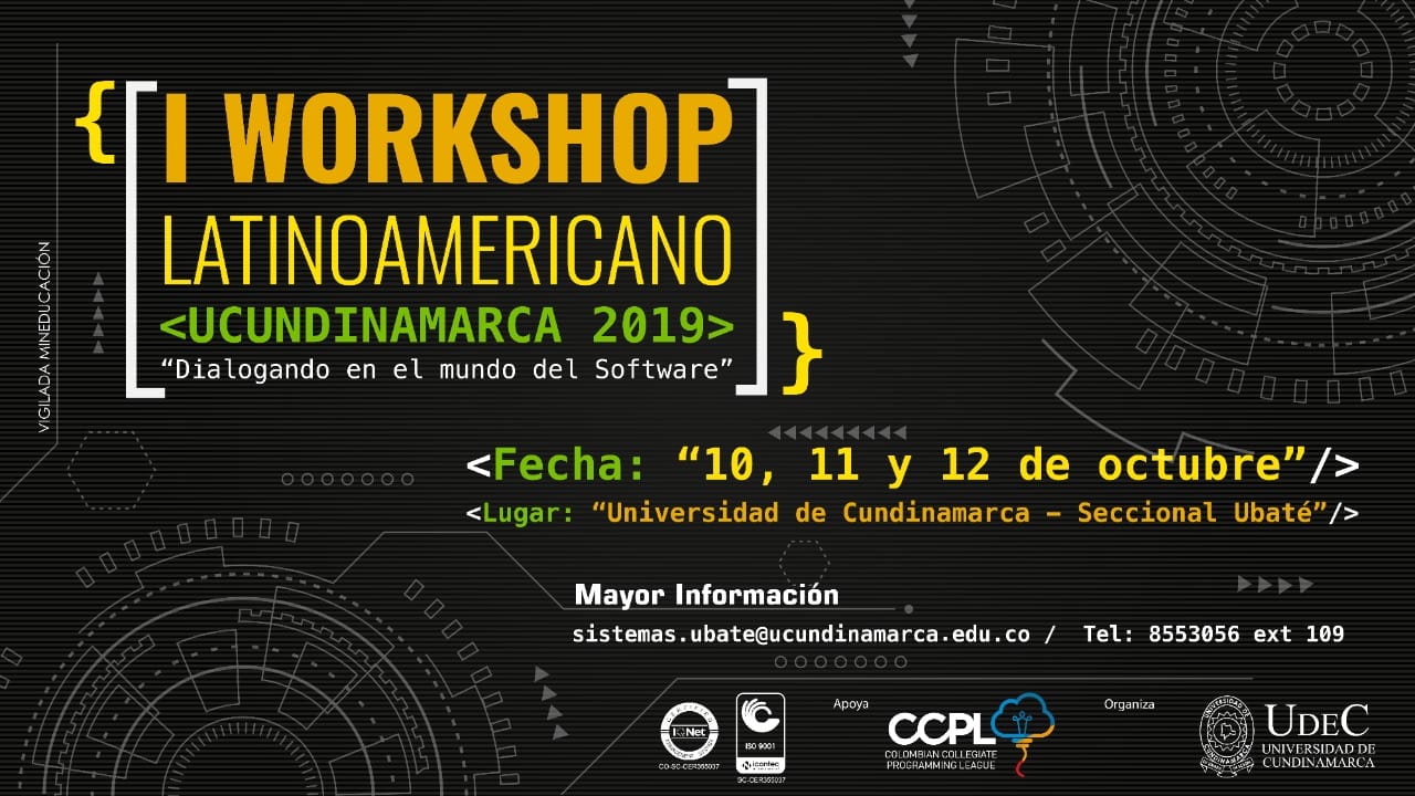 I Workshop Latinoaméricano Dialogando en el Mundo del Software — imagen 15 de 15 I Workshop Latinoaméricano Dialogando en el Mundo del Software — imagen 15 de 15
