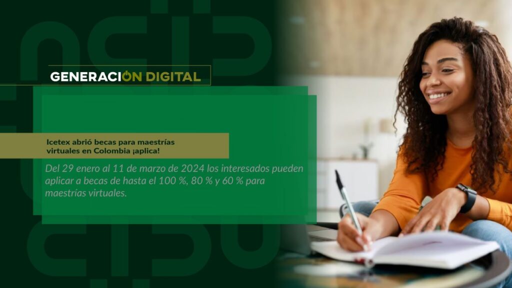 Icetex abrió becas para maestrías virtuales en Colombia ¡aplica!