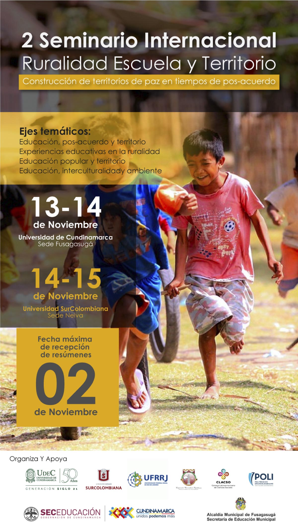 II Seminario Internacional Ruralidad Escuela y Territorio