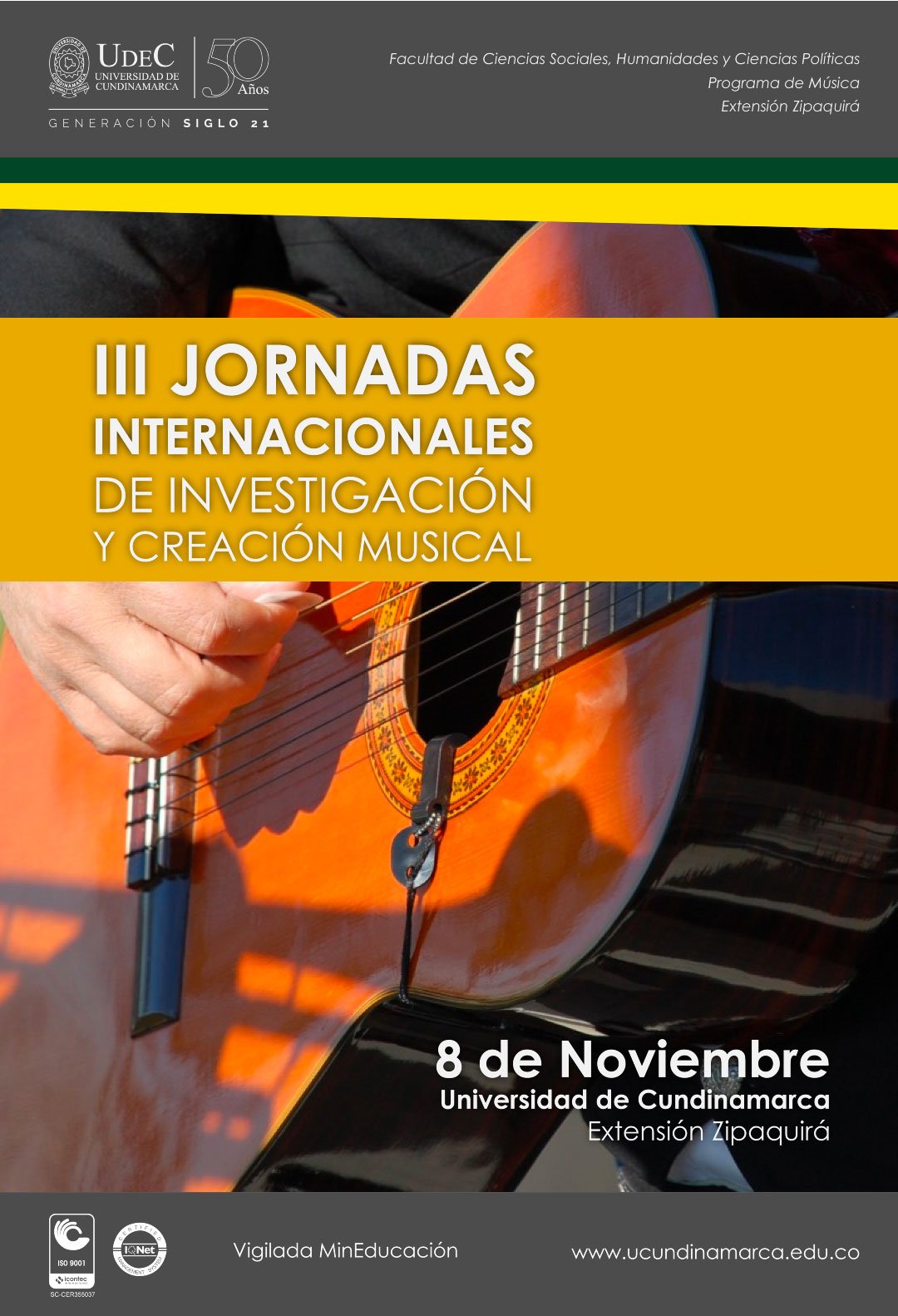 III Jornadas internacionales de investigación y creación musical — imagen 1 de 2 III Jornadas internacionales de investigación y creación musical — imagen 1 de 2