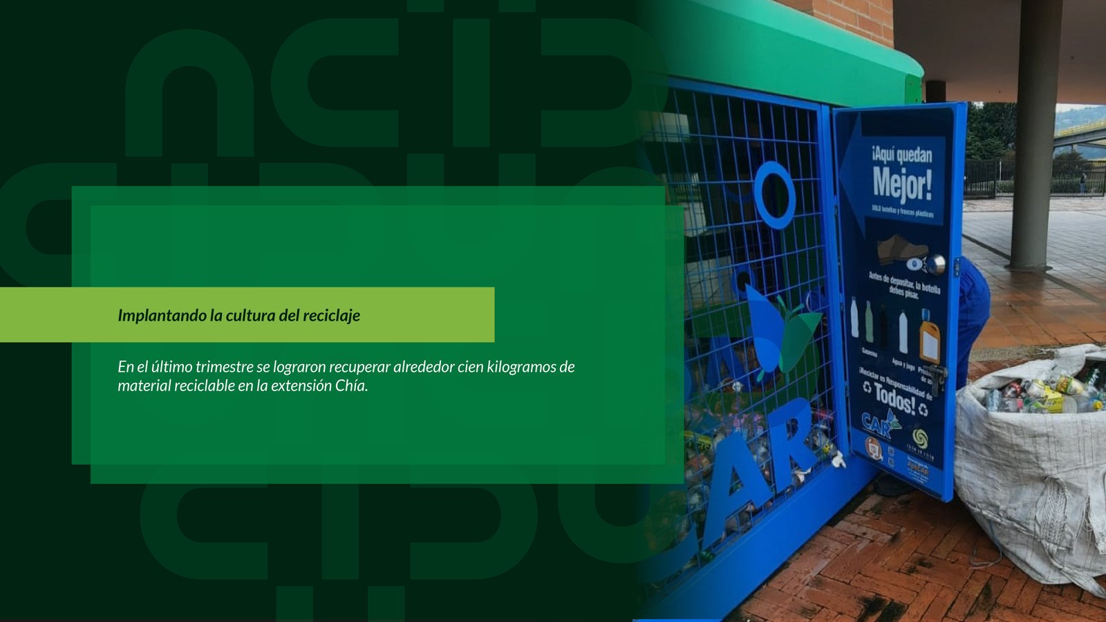 Implantando la cultura del reciclaje