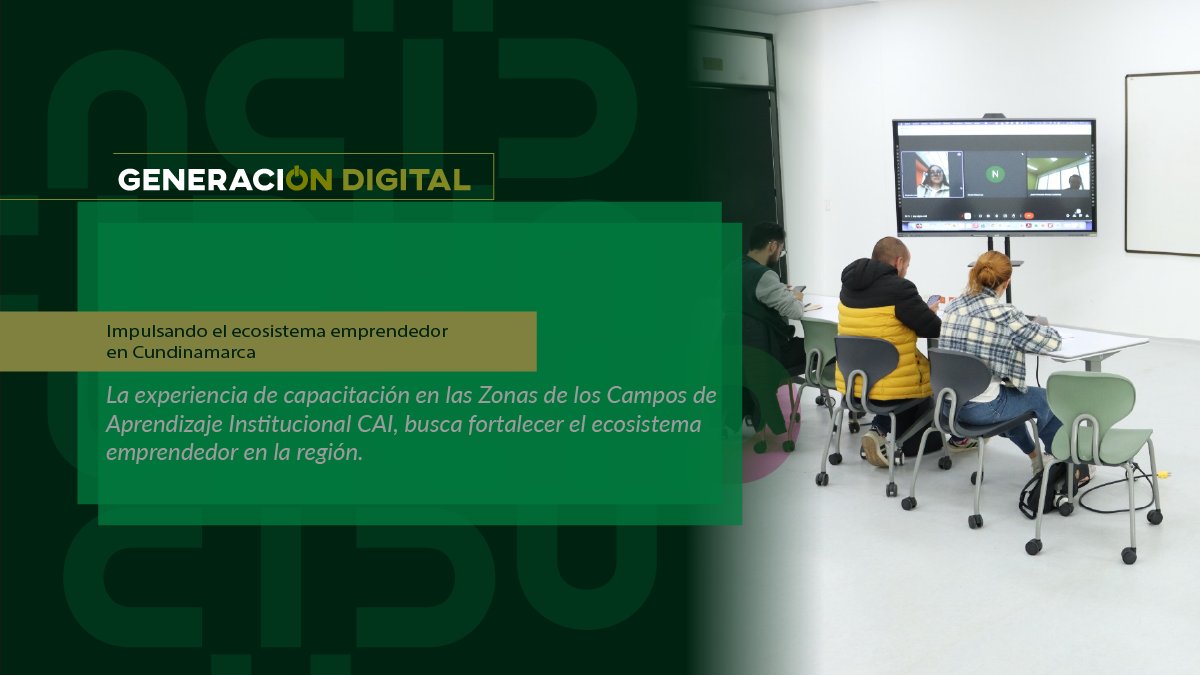 Impulsando el ecosistema emprendedor en Cundinamarca — imagen 1 de 2
